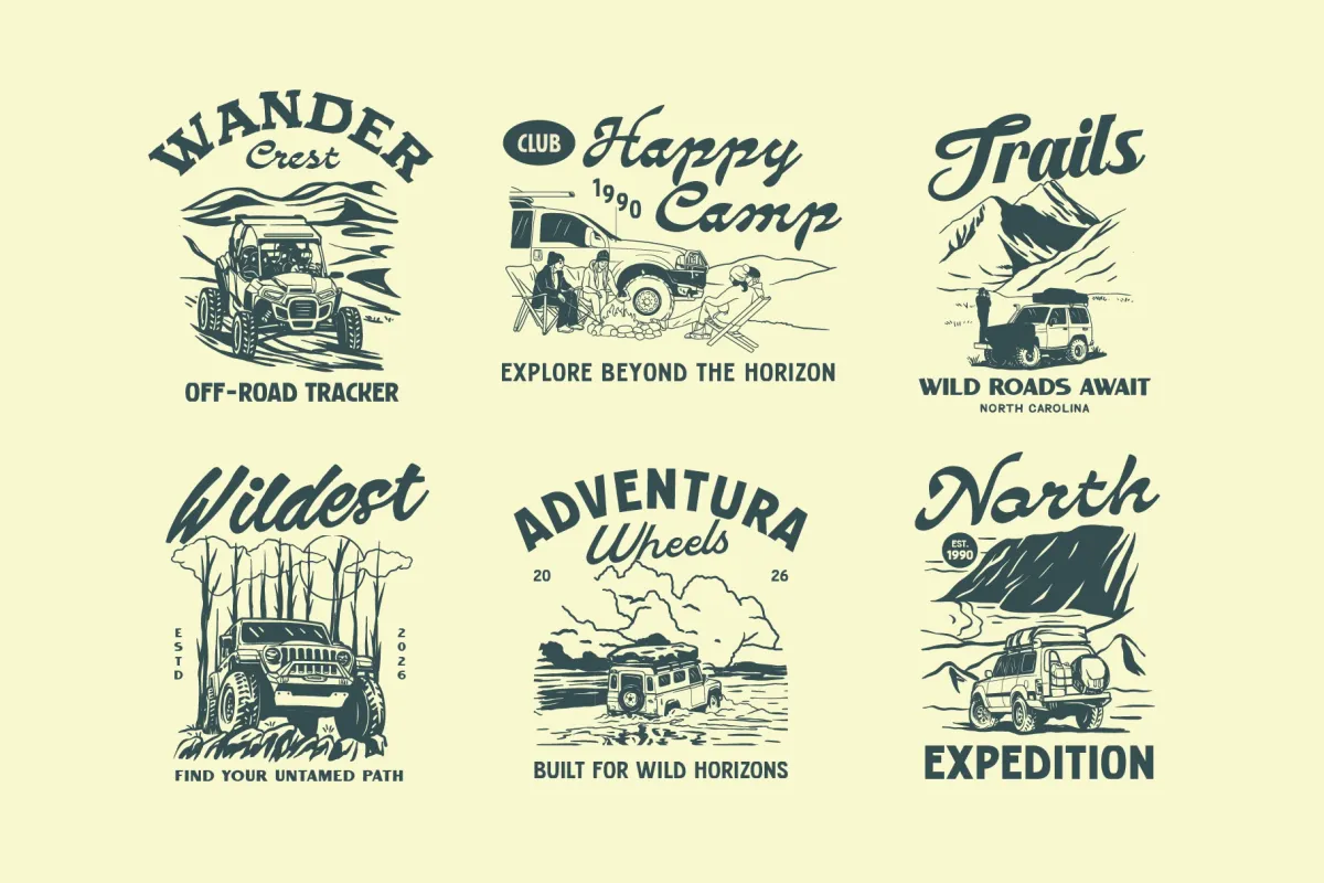 Offroad Adventure Graphic Collection