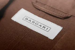 Elegant Clothing Label Mockup