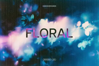 Abstract Floral Backgrounds Pack