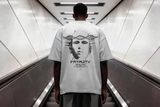 Back-Viewed T-shirt Mockup