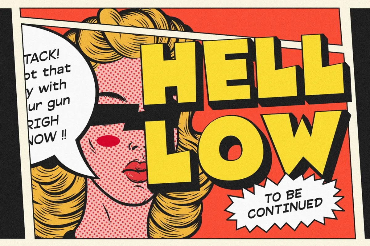 Detroit Comic – Comic Font Pair