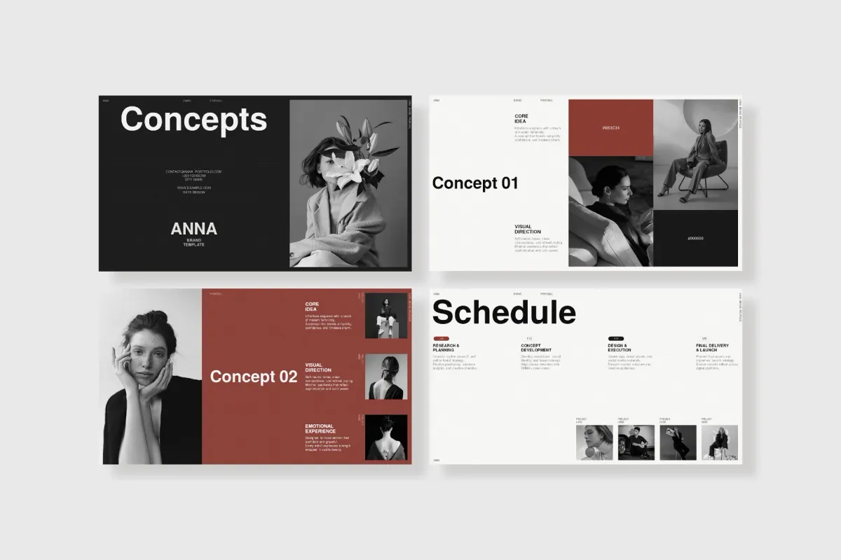 ANNA - Brand Proposal Presentation Template