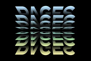 Page Flip Text Effect
