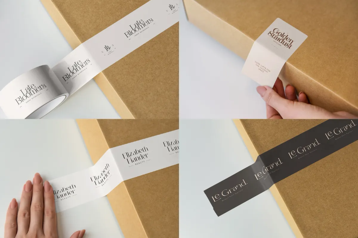 Sticker Mockups Pack