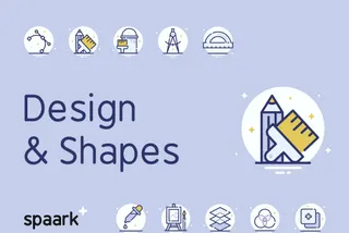 25 Design & Shapes Icons