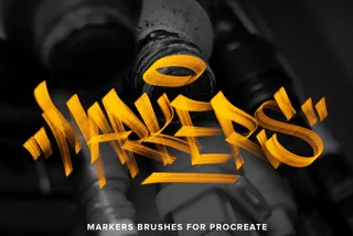 Markers Procreate Brushes