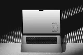 Macbook Mockup Sharp Edges Series