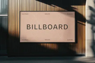 Urban Outdoor Billboard Mockup