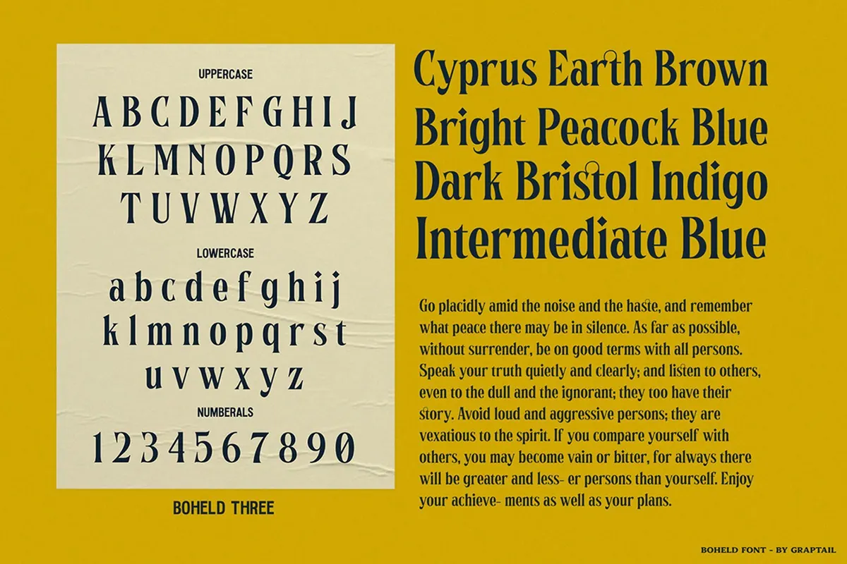 Boheld Font Collection