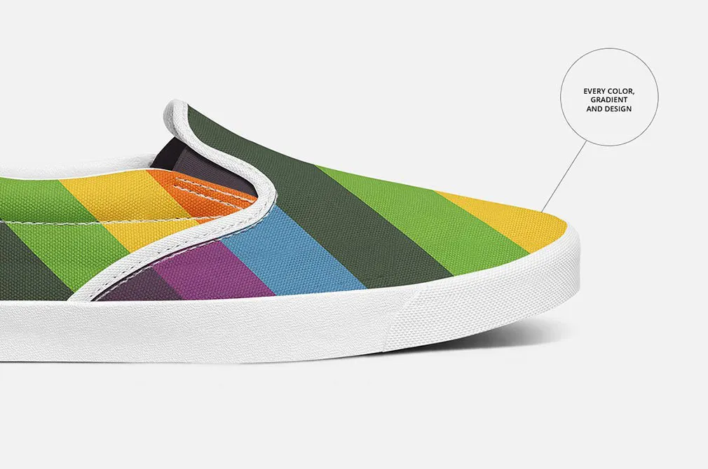 Slip-on Shoes Mockup Set