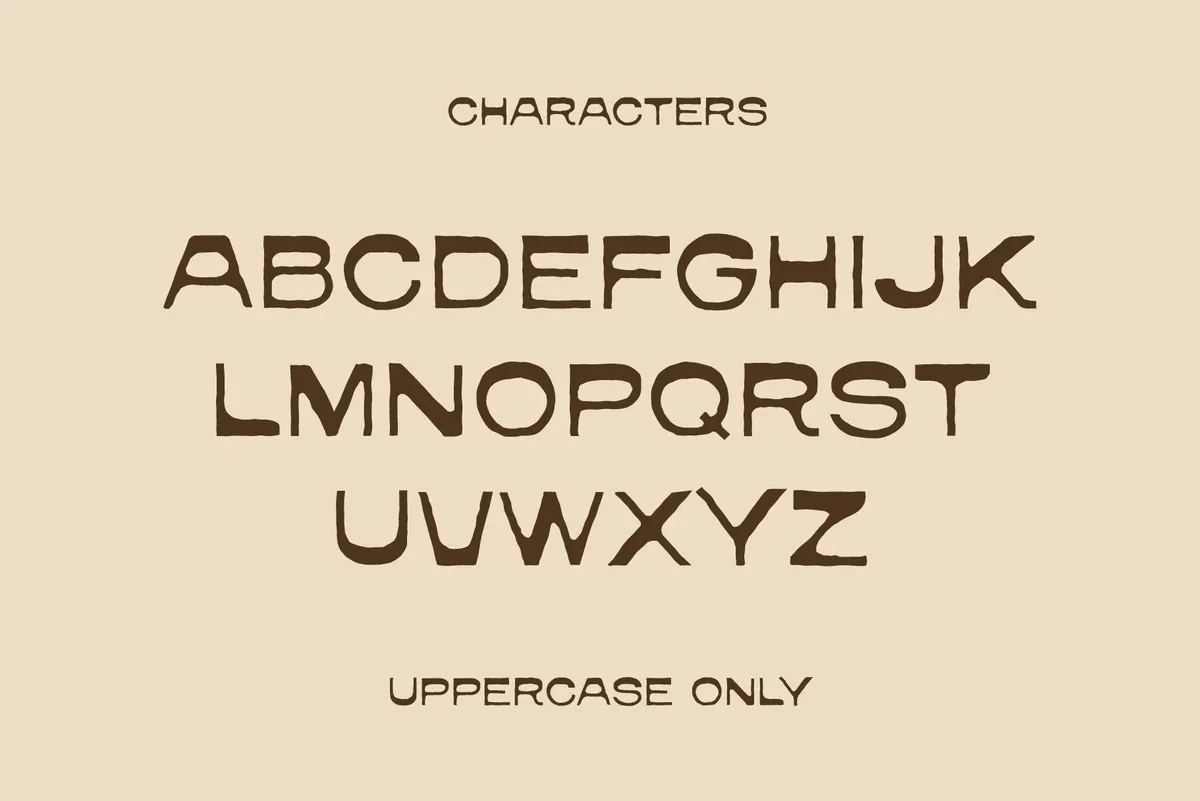 Bearwood - Forest Inspired Typeface