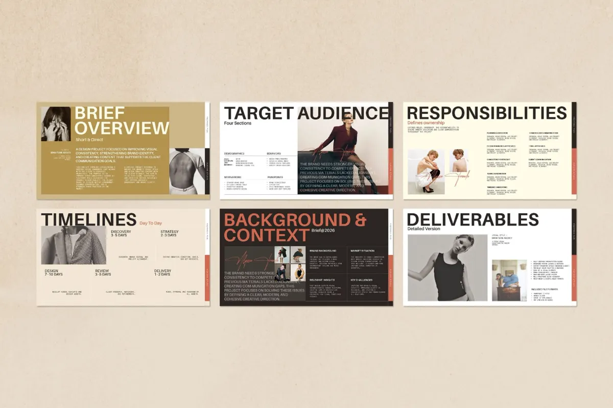 Creative Brief Presentation Template
