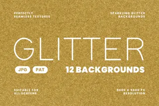 Seamless Glitter Texture Backgrounds