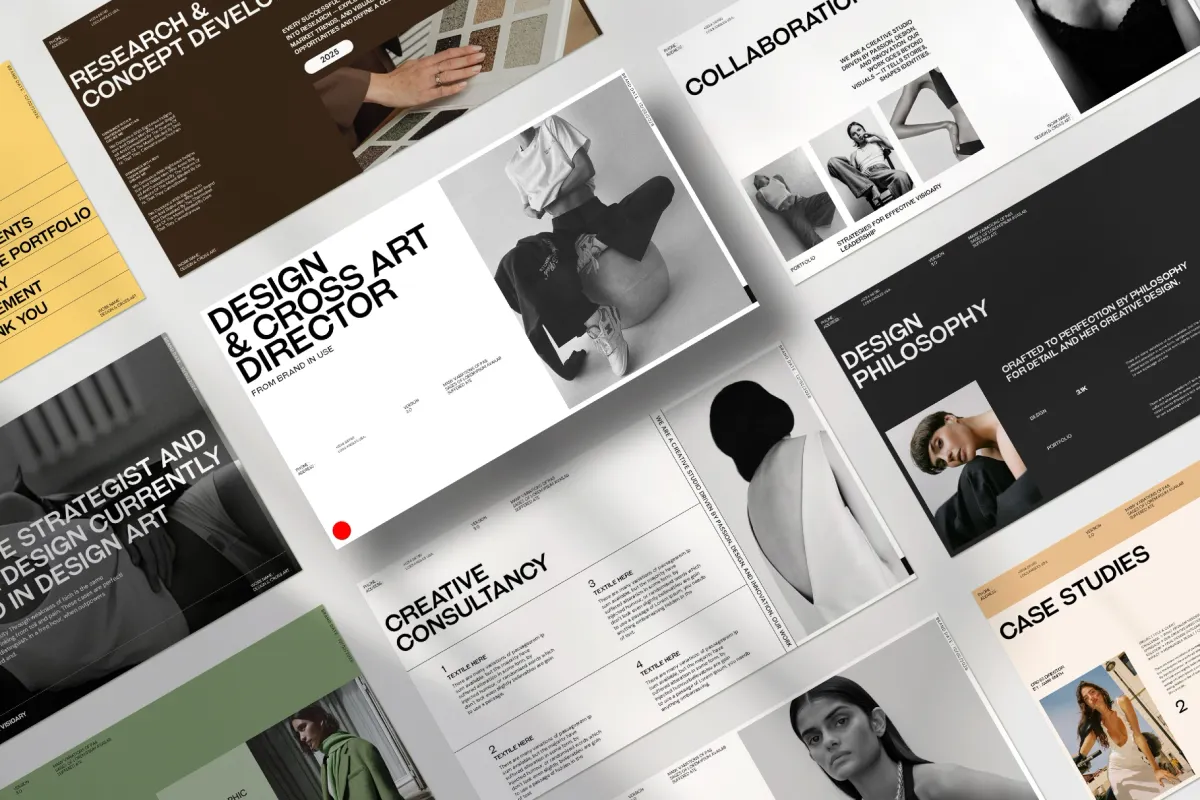 Design & Cross Art Presentation Template