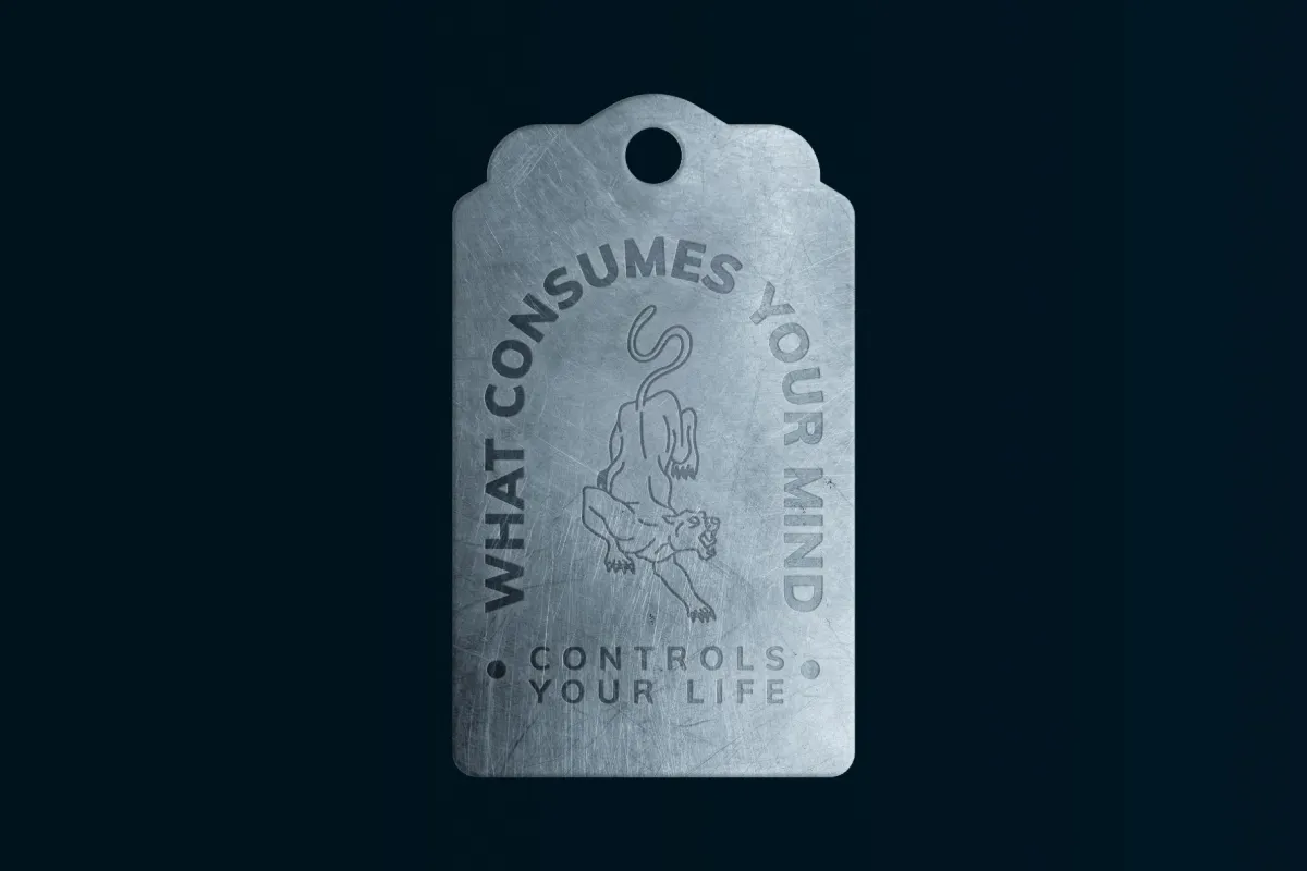 Metallic Tag Mockup