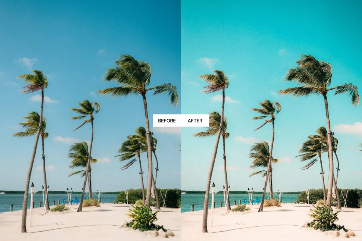 Tropical Beach Lightroom Presets