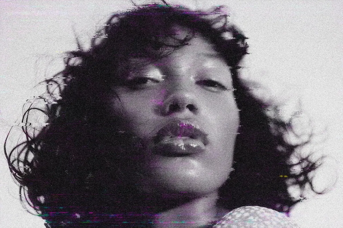 Noir Distressed Screen Effect