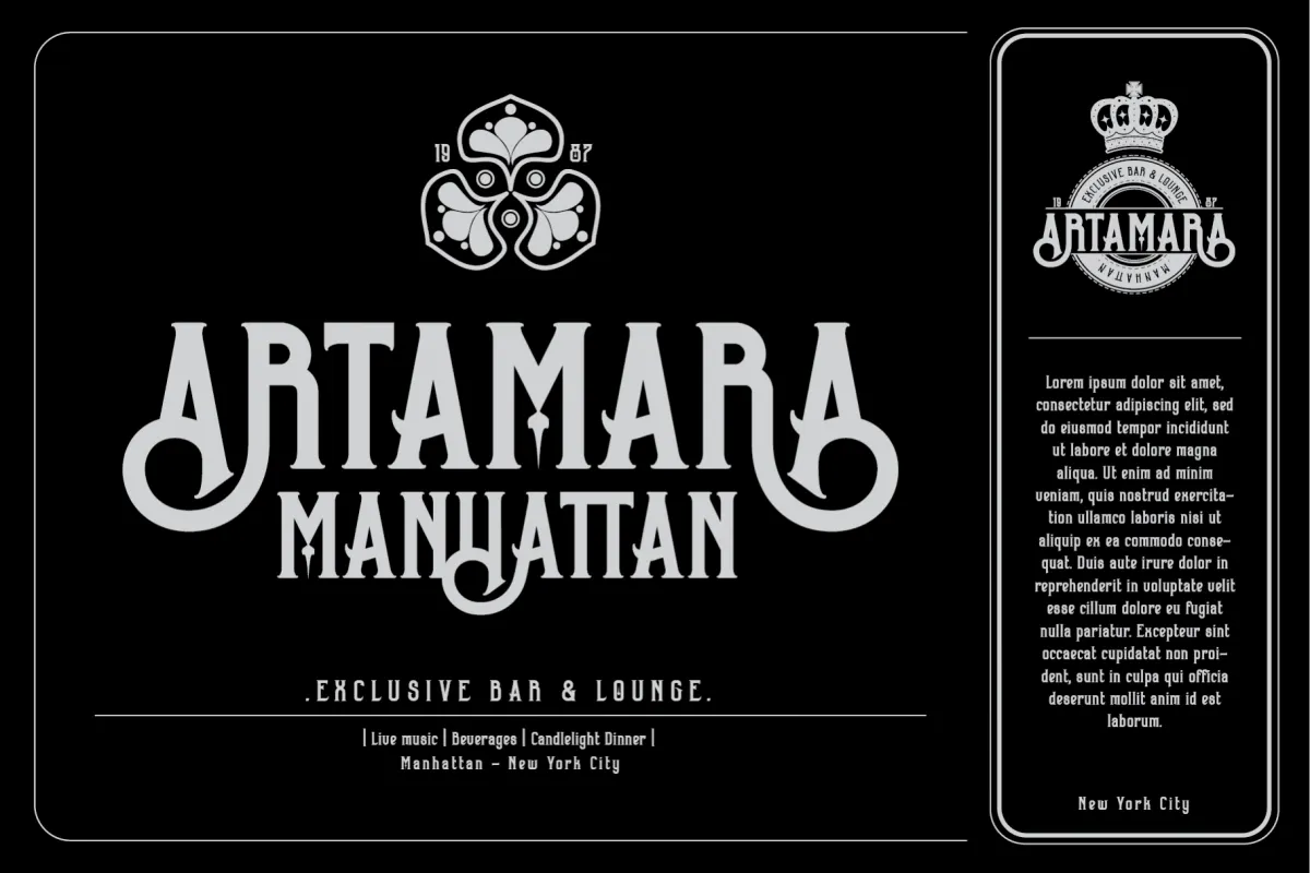 Barstagle — Vintage Display Font
