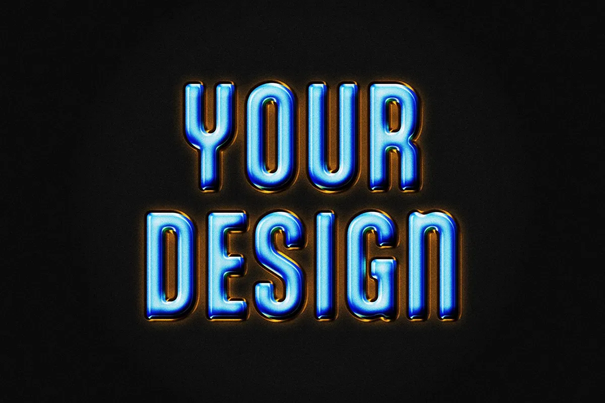 Glowing Text & Logo Effect