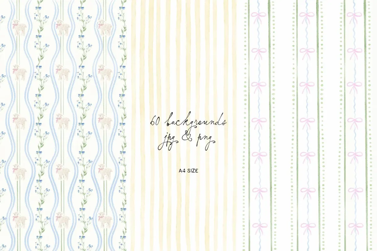 Bowette: Cottagecore Frames & Papers