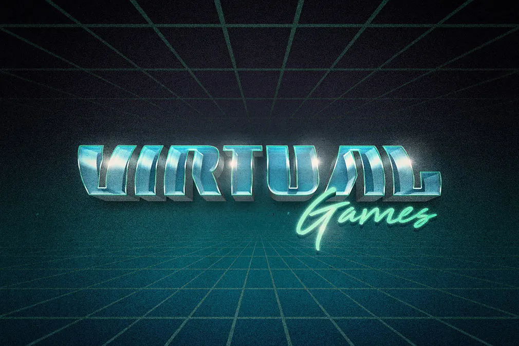 Vivid 80s Retro Text Effects