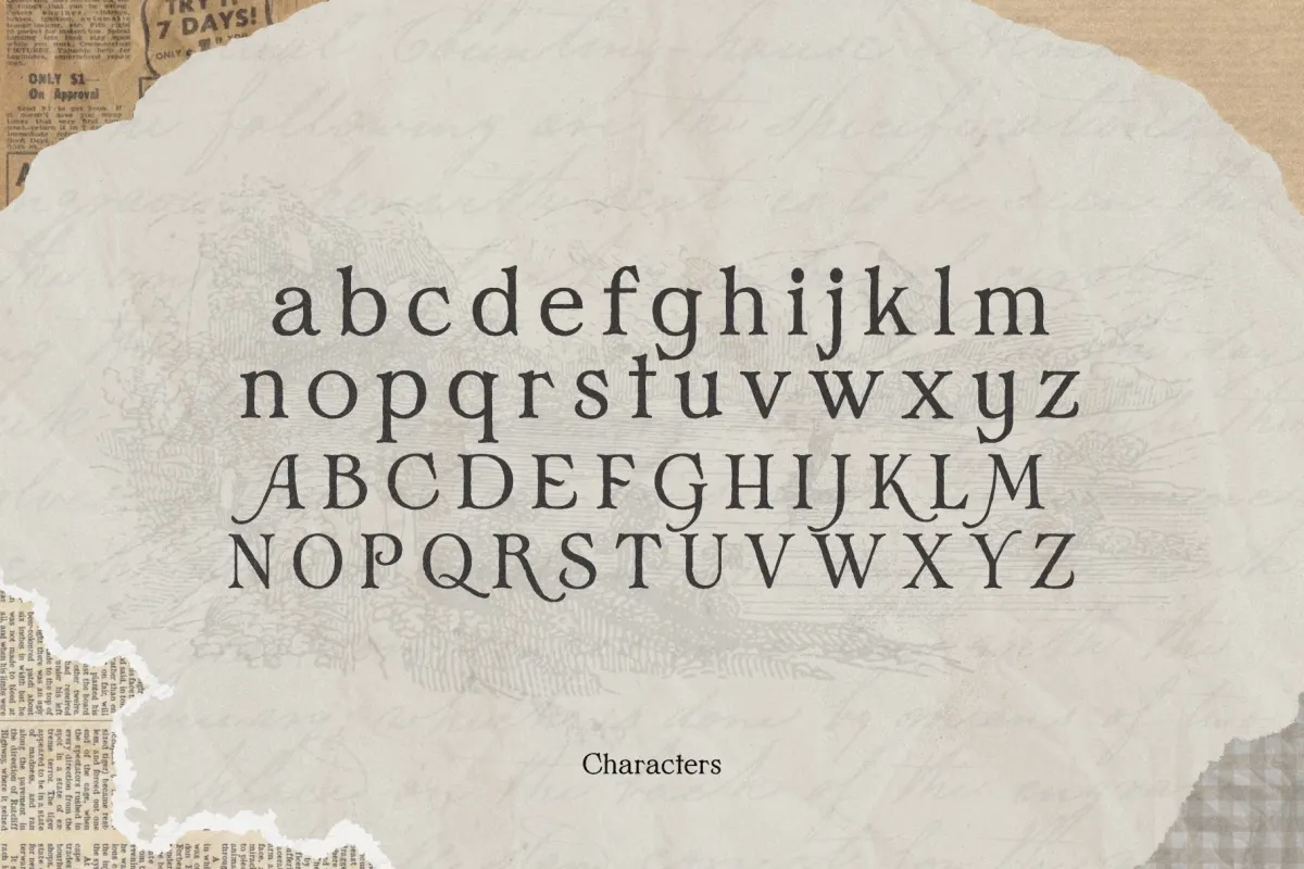 Sinderfell - Vintage Editorial Serif Font