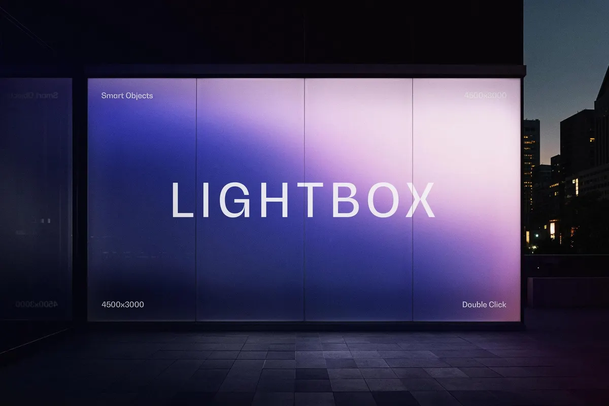 Large Screen Outdoor Mockup
