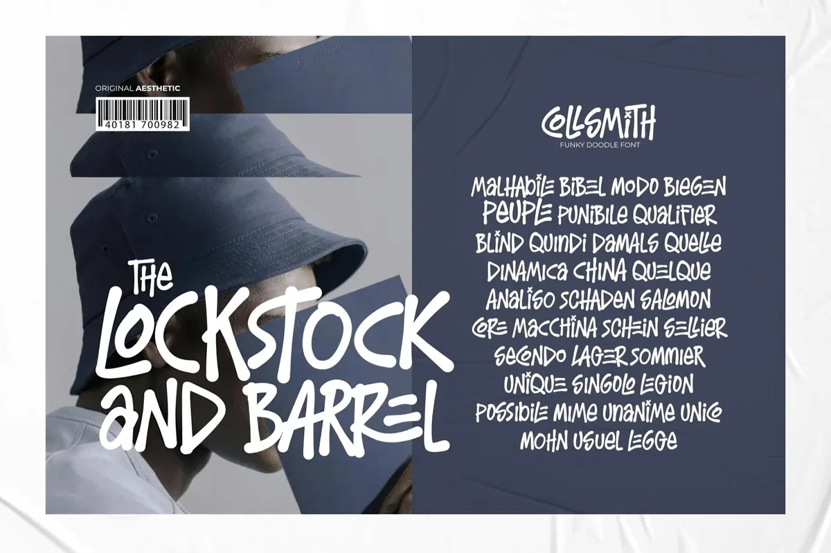 Collsmith — Funky Doodle Font