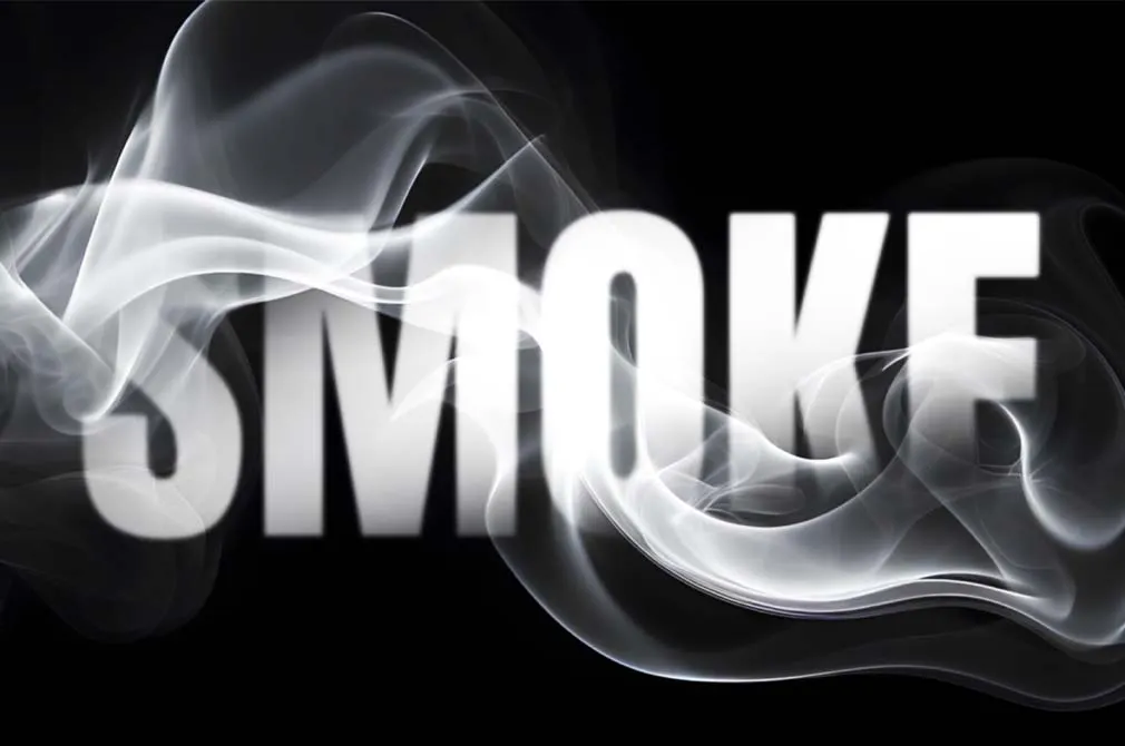 Vape Text & Logo Effect
