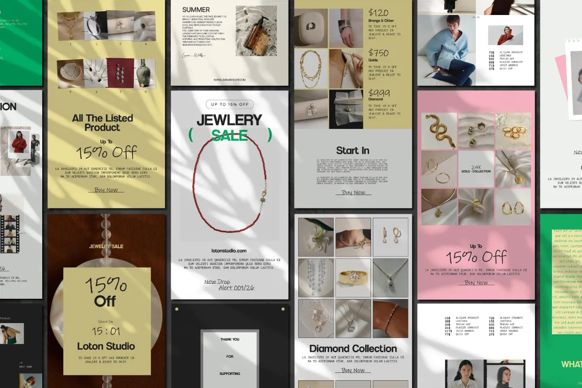 Instagram Pack Post & Stories Template