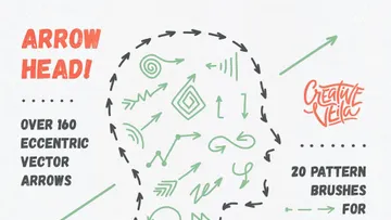 Arrow Head Vector Set