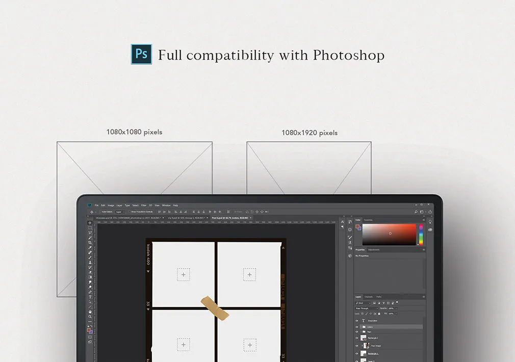 Film Frames Instagram Templates