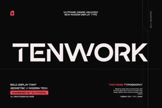 GC Tenwork - Modern Tech Sans