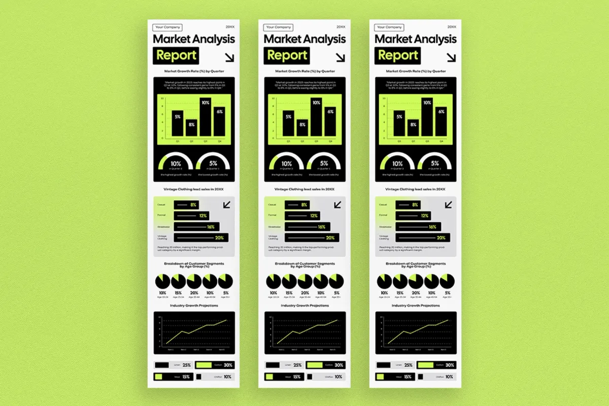 Market Analysis Report Infographic