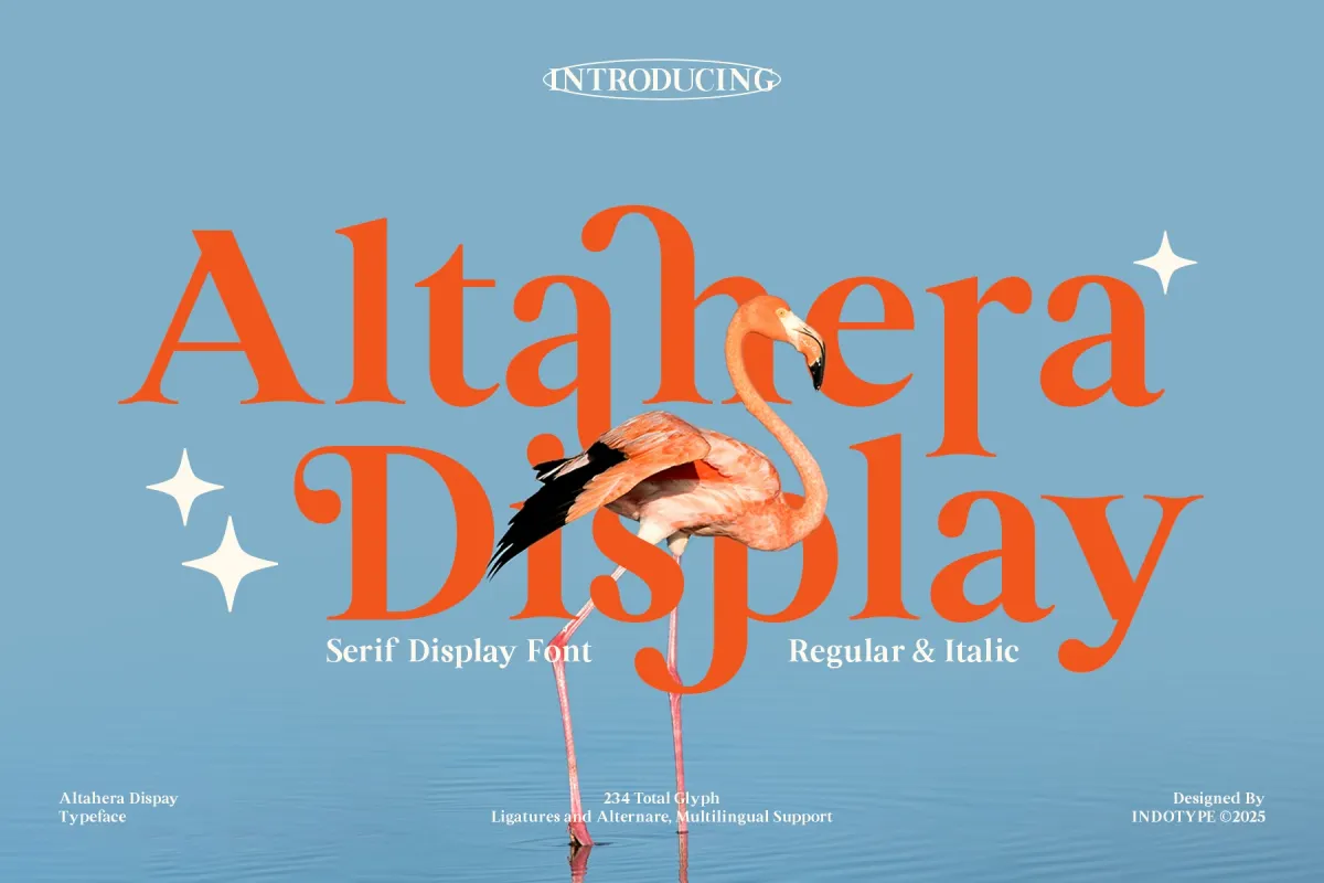 Altahera Display - Elegant Serif Display Font
