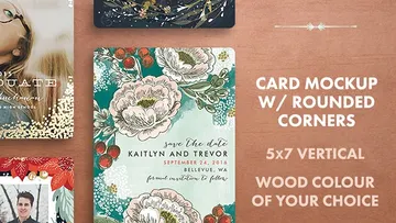 Holiday Card Mockup