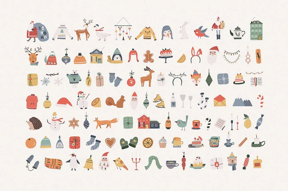 Christmas Magic — Winter Graphic Set