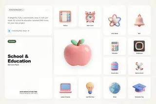 3D School & Education