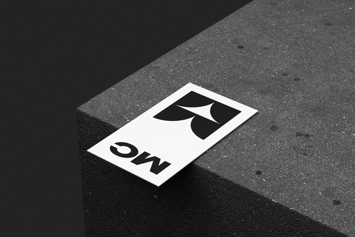 90×50mm Business Card Mockup