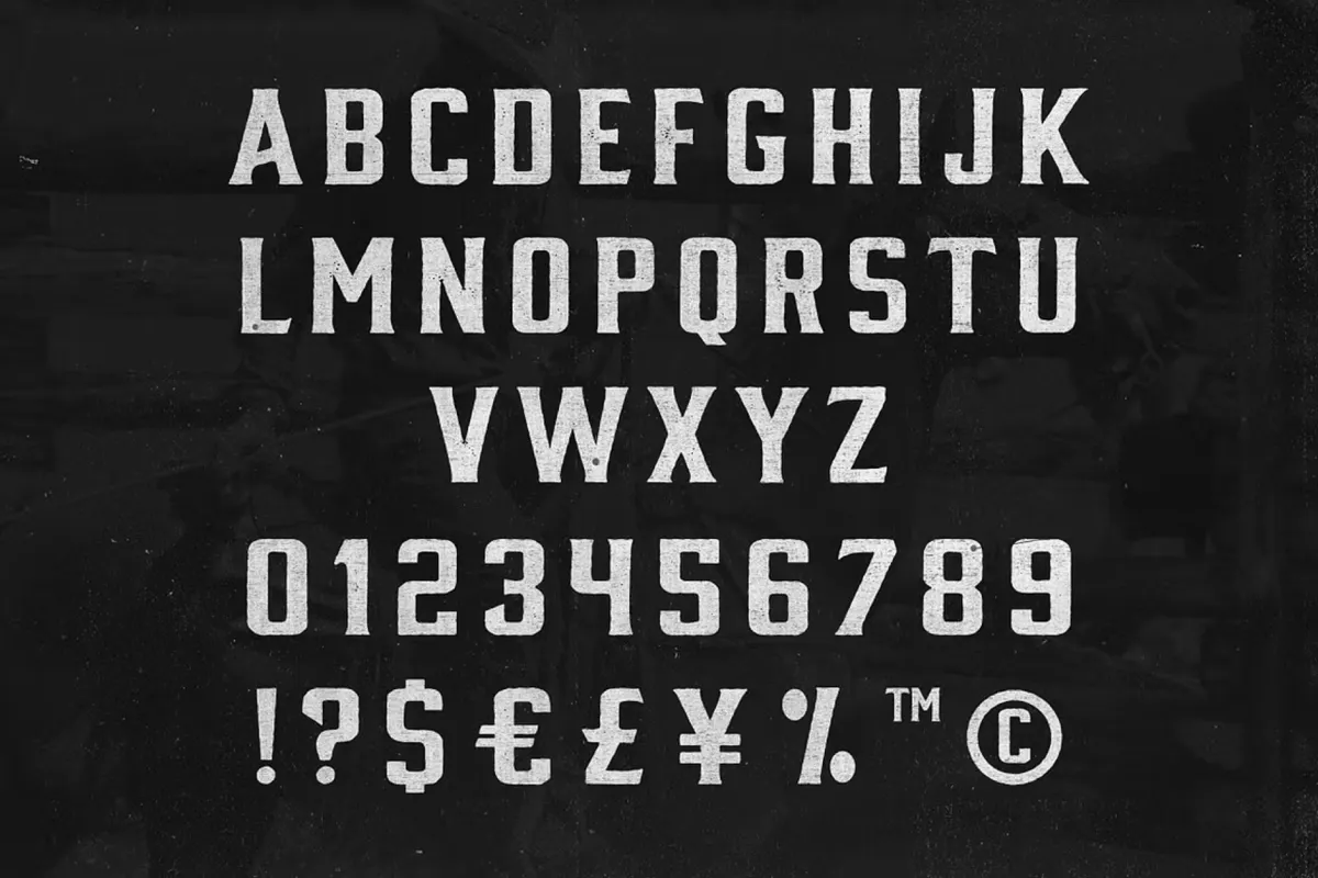 Wrangler Font Trio & Extra