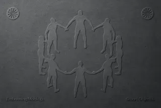Paper Embossing Mockup