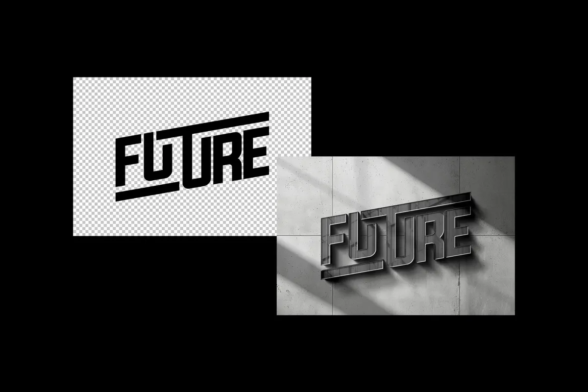 3D Urban Sign Mockup
