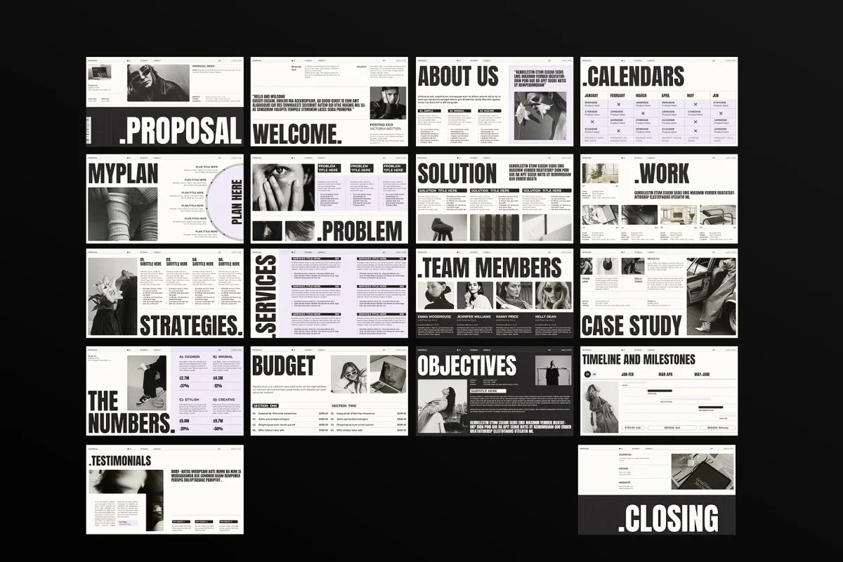 Proposal Presentation Template