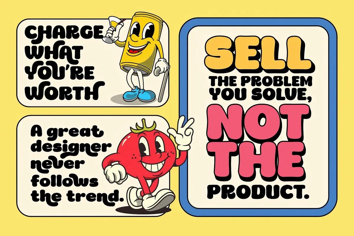 Dinfest Bold — Retro Font
