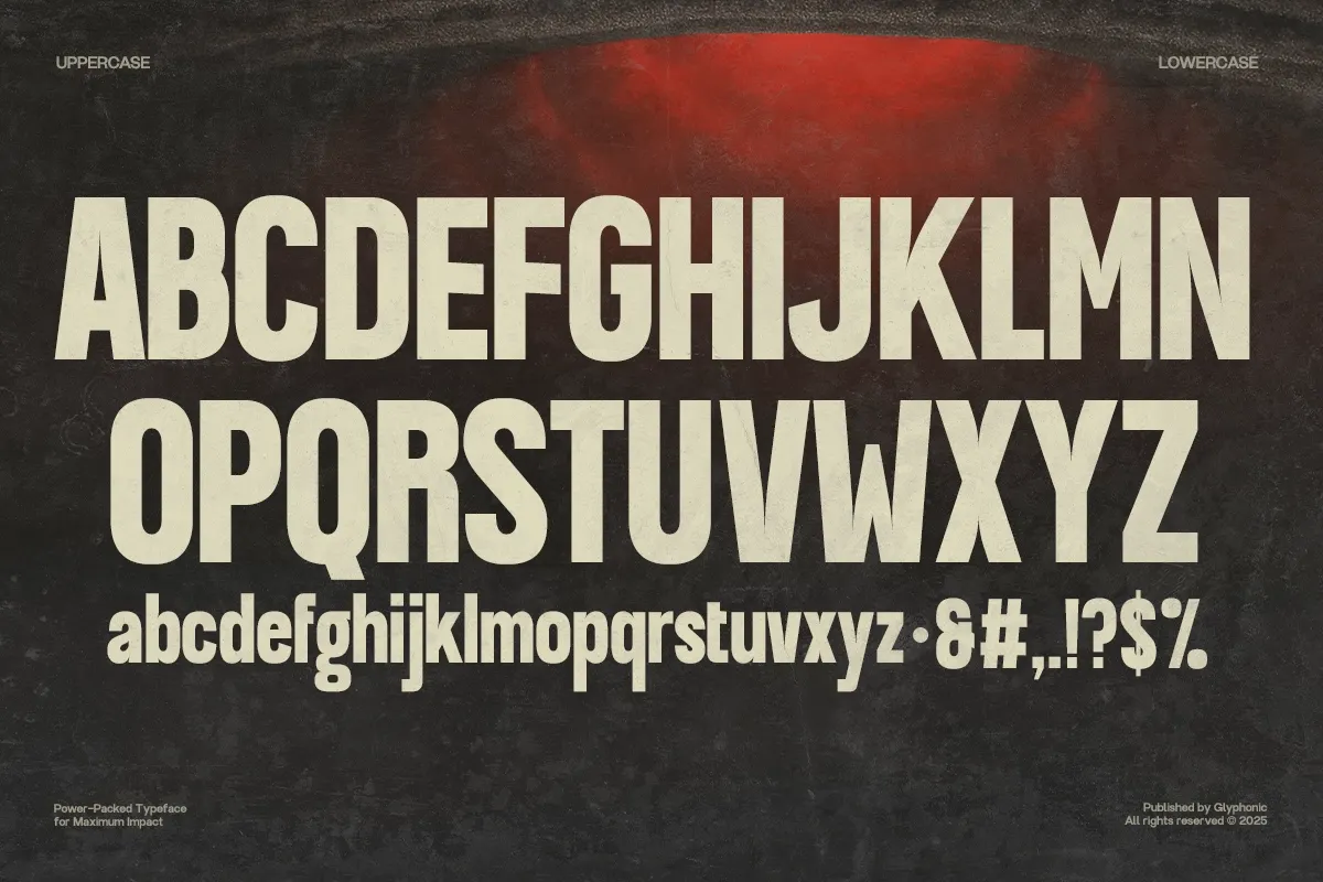 GC Vank - Strong Bold Condensed