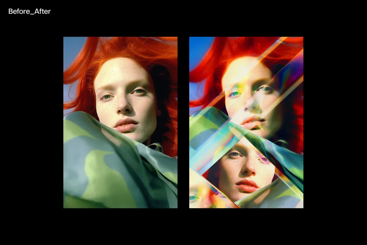 Radiance Prism Photo Effect
