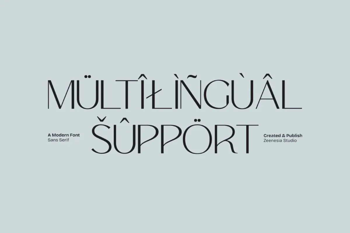 Chiqueta – Luxury Modern Sans Font