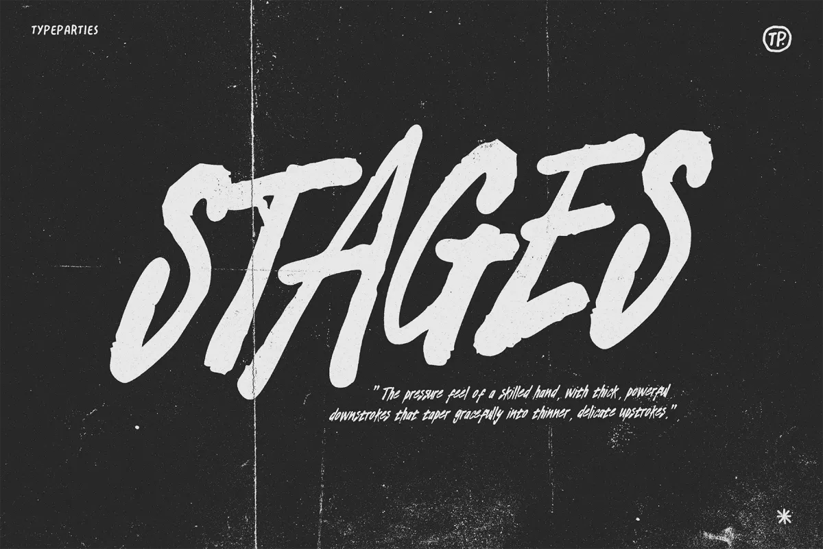 Stages - Hadnwritten Marker Fonts