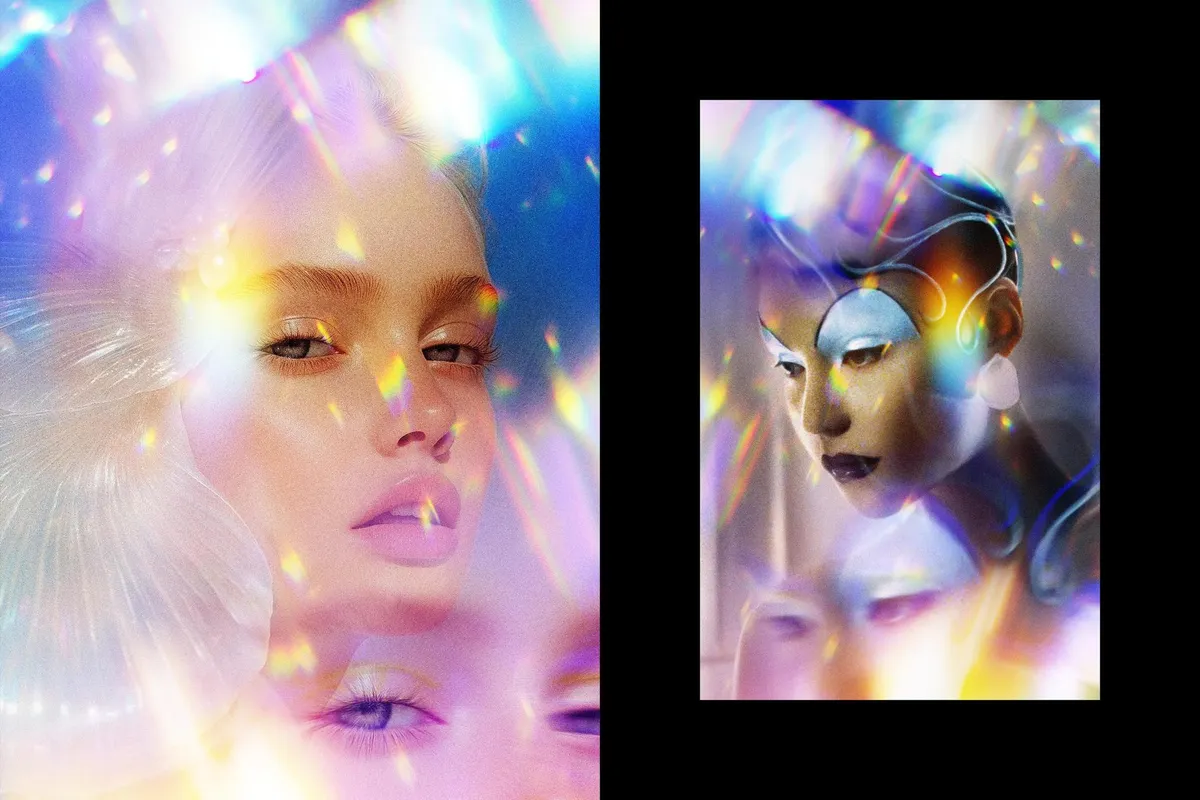 Vibrant Prism Photo Effect