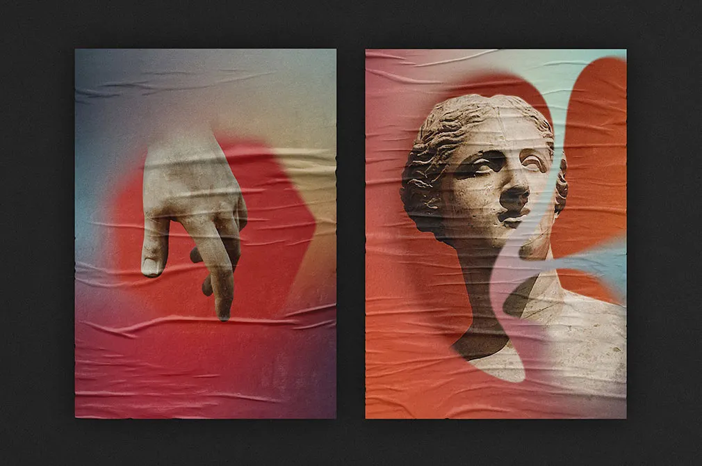Blurry Shapes Overlay Effect